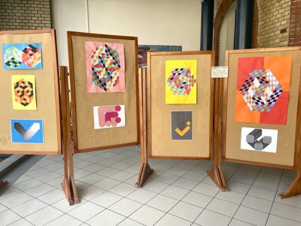Vasarely 120 – diákmunkák